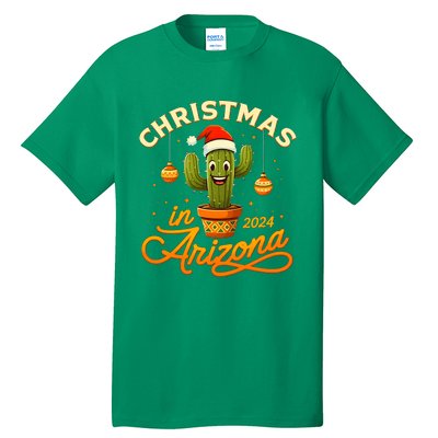 Christmas In 2024 Arizona Tall T-Shirt