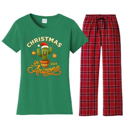 Christmas In 2024 Arizona Women's Flannel Pajama Set