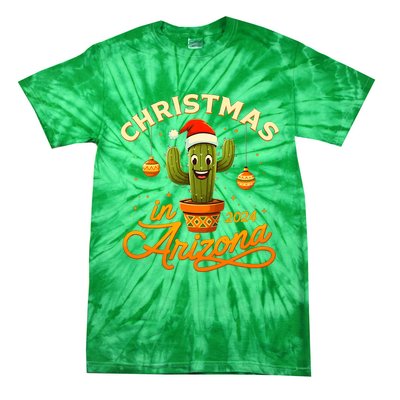 Christmas In 2024 Arizona Tie-Dye T-Shirt