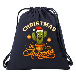 Christmas In 2024 Arizona Drawstring Bag