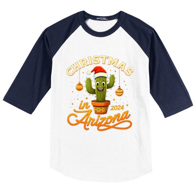 Christmas In 2024 Arizona Baseball Sleeve Shirt