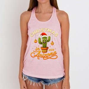 Christmas In 2024 Arizona Women's Knotted Racerback Tank