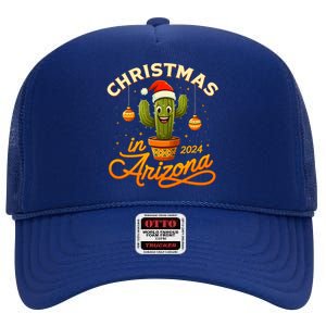 Christmas In 2024 Arizona High Crown Mesh Back Trucker Hat