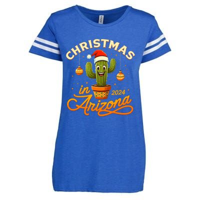 Christmas In 2024 Arizona Enza Ladies Jersey Football T-Shirt