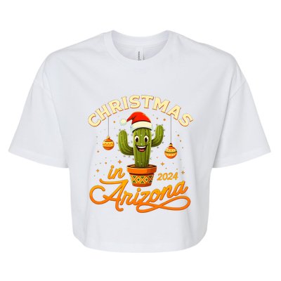 Christmas In 2024 Arizona Bella+Canvas Jersey Crop Tee