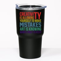 Creativity Is Allowing Yourself To Make Mistakes Art Is Knowing Which Ones Tumbler