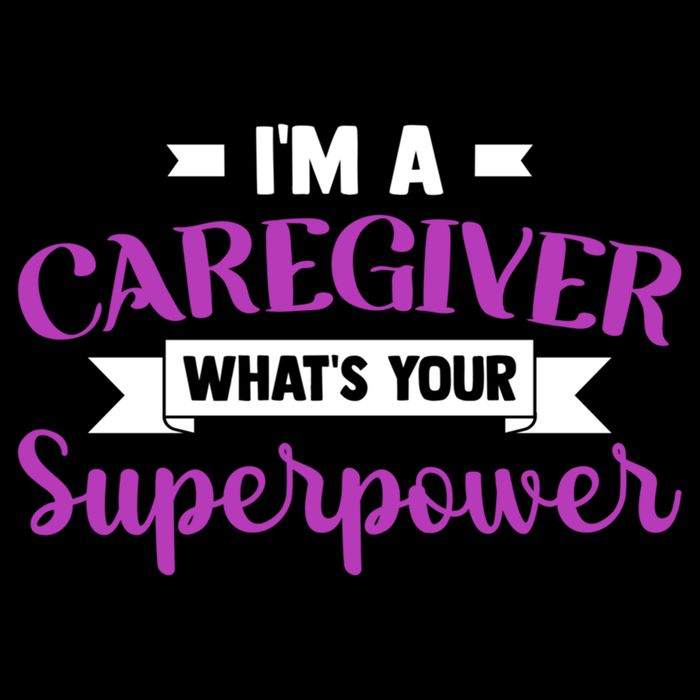 Caregiving I'm A Caregiver What's Your Superpower Nursing Gift 16 in Basic Backpack