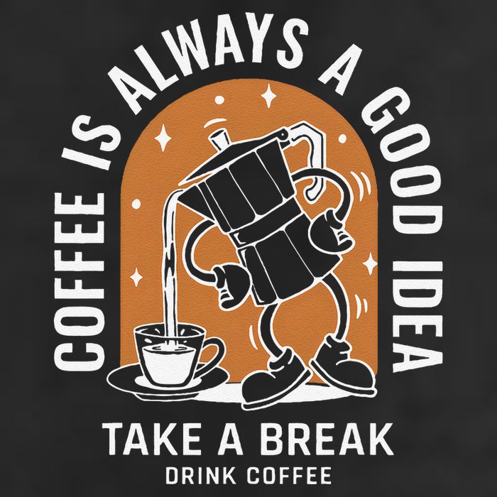 Coffee Is Always A Good Idea Take A Break Drink Coffee Microfiber Hand Towel