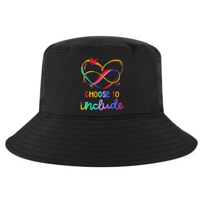 Choose Include Autism Day Teacher School Cool Comfort Performance Bucket Hat