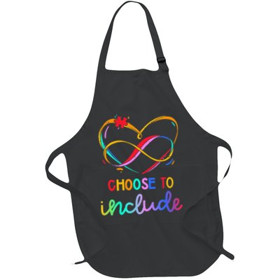 Choose Include Autism Day Teacher School Apron