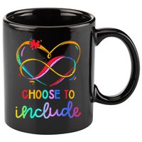 Choose Include Autism Day Teacher School 11oz C Handle Ceramic Mug