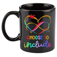 Choose Include Autism Day Teacher School 11oz C Handle Ceramic Mug
