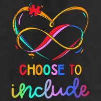 Choose Include Autism Day Teacher School 11oz C Handle Ceramic Mug