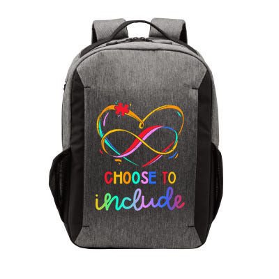 Choose Include Autism Day Teacher School Vector Backpack
