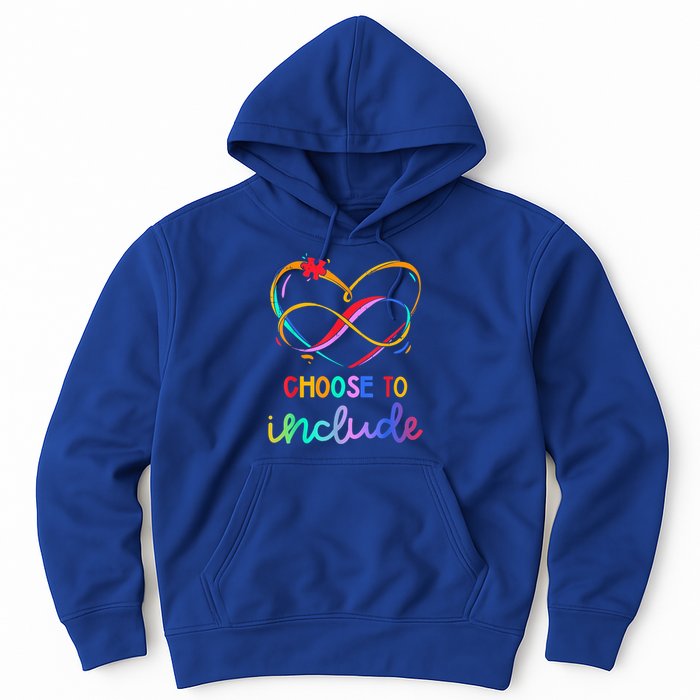 Choose Include Autism Day Teacher School Wo Kid Shirt Hoodie