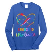 Choose Include Autism Day Teacher School Wo Kid Shirt Long Sleeve Shirt