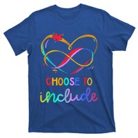 Choose Include Autism Day Teacher School Wo Kid Shirt T-Shirt