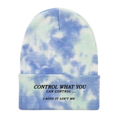 Cause It Aint Me Tie Dye 12in Knit Beanie