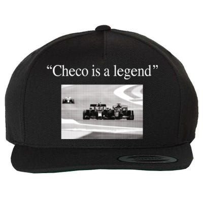 Checo Is A Legend Wool Snapback Cap