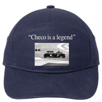 Checo Is A Legend 7-Panel Snapback Hat