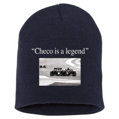 Checo Is A Legend Short Acrylic Beanie