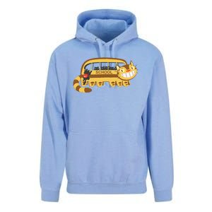 Cats In A Catbus Headed To School Schoolcatbus Unisex Surf Hoodie