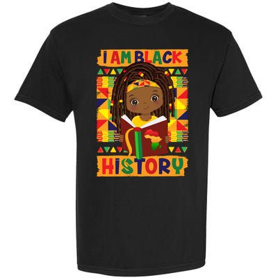 Cute I Am Black History Girl Celebrate Black History Garment-Dyed Heavyweight T-Shirt