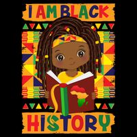 Cute I Am Black History Girl Celebrate Black History Backpack