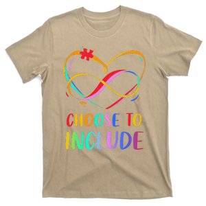 Choose Include Autism Day Teacher School Women T-Shirt