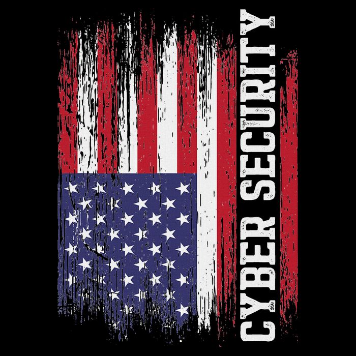 Cybersecurity It Analyst Us Flag Certified Tech Security Flat Bill Trucker Hat