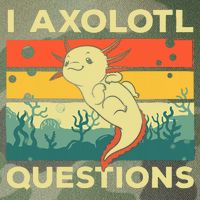 Cool I Axolotl Questions For  Fish Salamander Legacy Tie Dye Trucker Hat