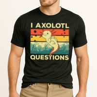 Cool I Axolotl Questions For  Fish Salamander Performance Shirt