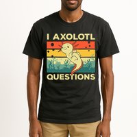 Cool I Axolotl Questions For  Fish Salamander Tall T-Shirt