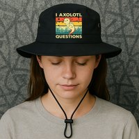 Cool I Axolotl Questions For  Fish Salamander Bucket Hat