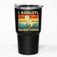 Cool I Axolotl Questions For  Fish Salamander Tumbler