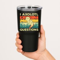 Cool I Axolotl Questions For  Fish Salamander Tumbler