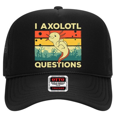 Cool I Axolotl Questions For  Fish Salamander Trucker Hat