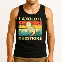 Cool I Axolotl Questions For  Fish Salamander Tank Top