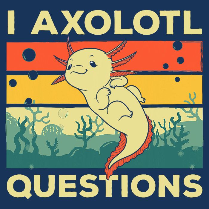 Cool I Axolotl Questions For  Fish Salamander Infant Baby Jersey Bodysuit