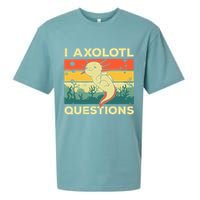 Cool I Axolotl Questions For  Fish Salamander Sueded Cloud Jersey T-Shirt