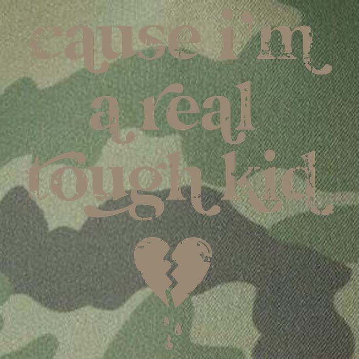 Cause Im A Real Tough I Can Do It With A Broken Heart Legacy Tie Dye Trucker Hat