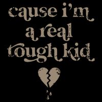 Cause Im A Real Tough I Can Do It With A Broken Heart Youth Performance Sprint T-Shirt