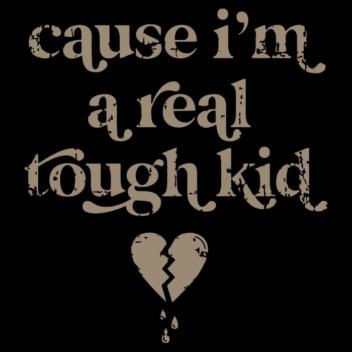 Cause Im A Real Tough I Can Do It With A Broken Heart Youth Performance Sprint T-Shirt