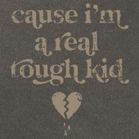 Cause Im A Real Tough I Can Do It With A Broken Heart Cotton Canvas Backpack