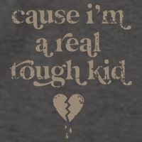 Cause Im A Real Tough I Can Do It With A Broken Heart Vector Backpack