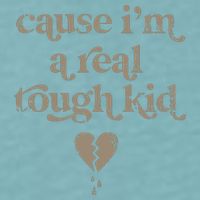 Cause Im A Real Tough I Can Do It With A Broken Heart Sueded Cloud Jersey T-Shirt