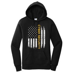 Cybersecurity It Analyst Us Art Certified Tech Security Women's Pullover Hoodie