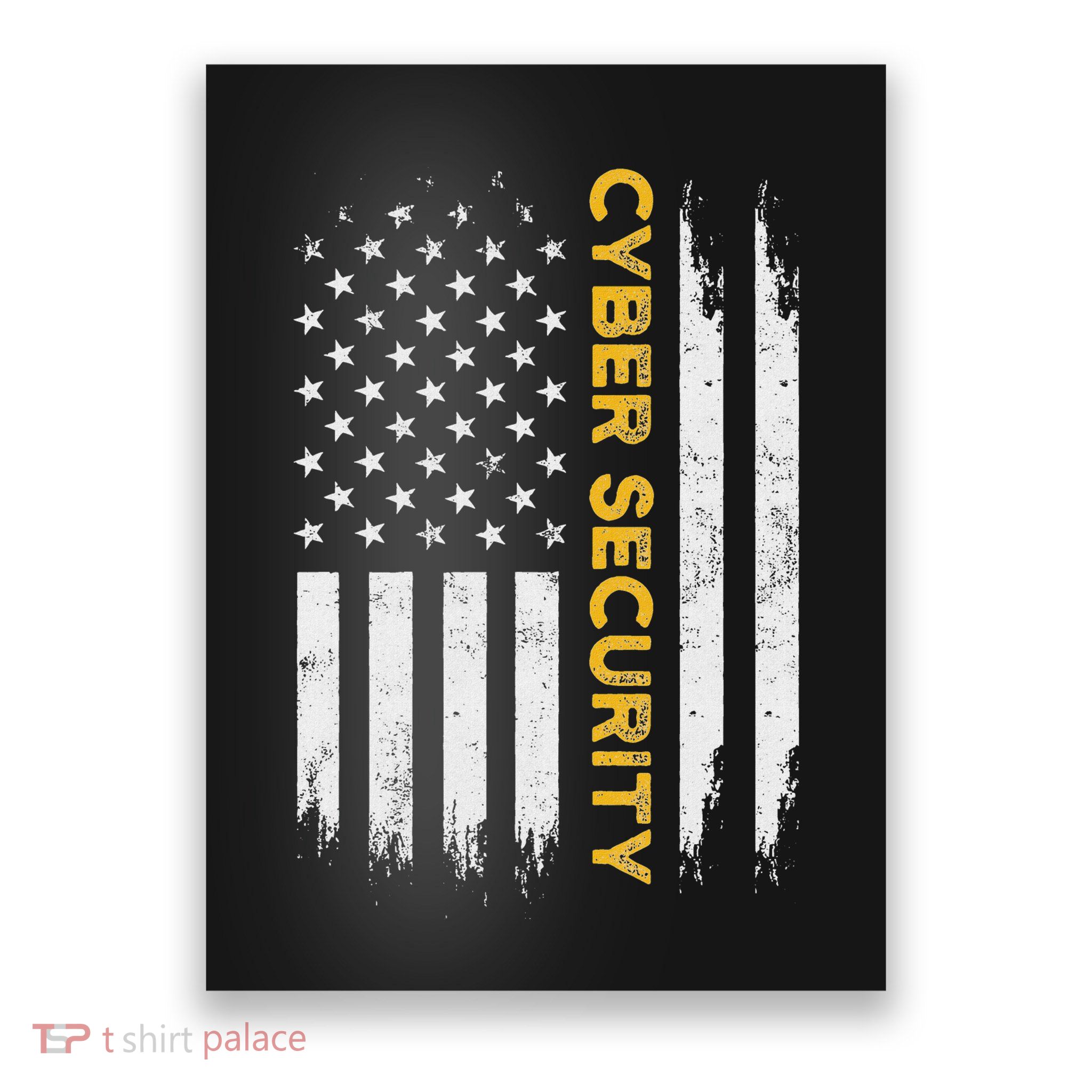 Cybersecurity It Analyst Us Art Certified Tech Security Poster