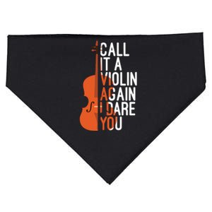 Call It A Violin Again I Dare You Funny Cello Lover USA-Made Doggie Bandana