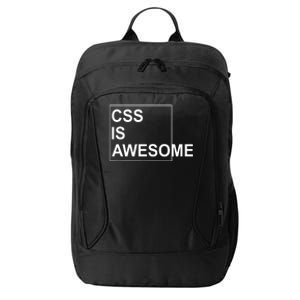 CSS Is Awesome Programmers Software Developer City Backpack